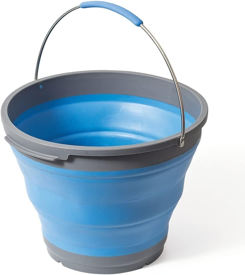 Popup Collapsible Bucket with Lid 10L image number 2