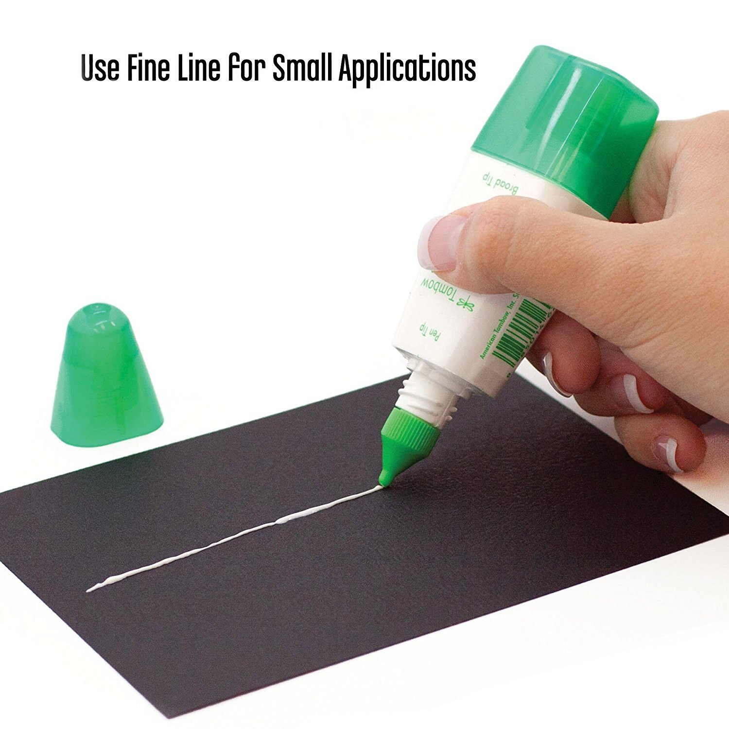 Tombow PT-MTC Liquid Adhesive Multi Talent with 2 Tips, 25 G Transparent image number 4