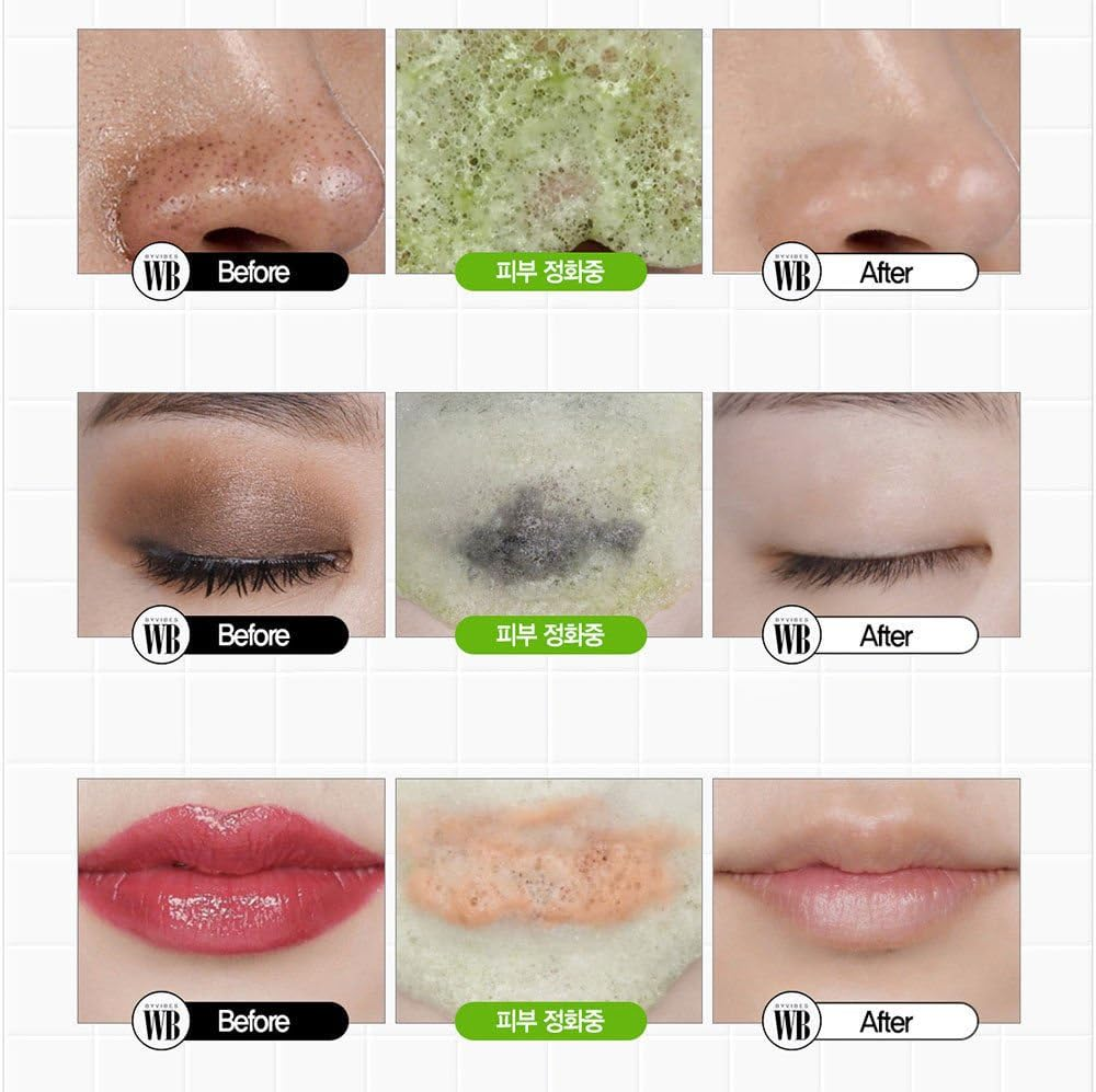 Wonder Bath Super Vegitoks Cleanser 300Ml O2 Bubble Cleansing Makeup Remover (Pump + Cleanser) image number 1