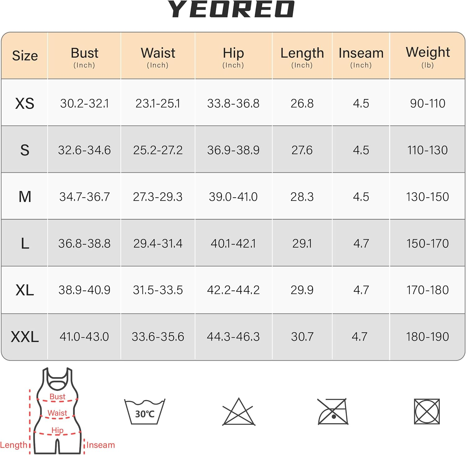 YEOREO One Piece Workout Jumpsuits for Women Backless Tummy Control Sleeveless Jumpsuits Lizvette V Back Scrunch Yoga Romper image number 6