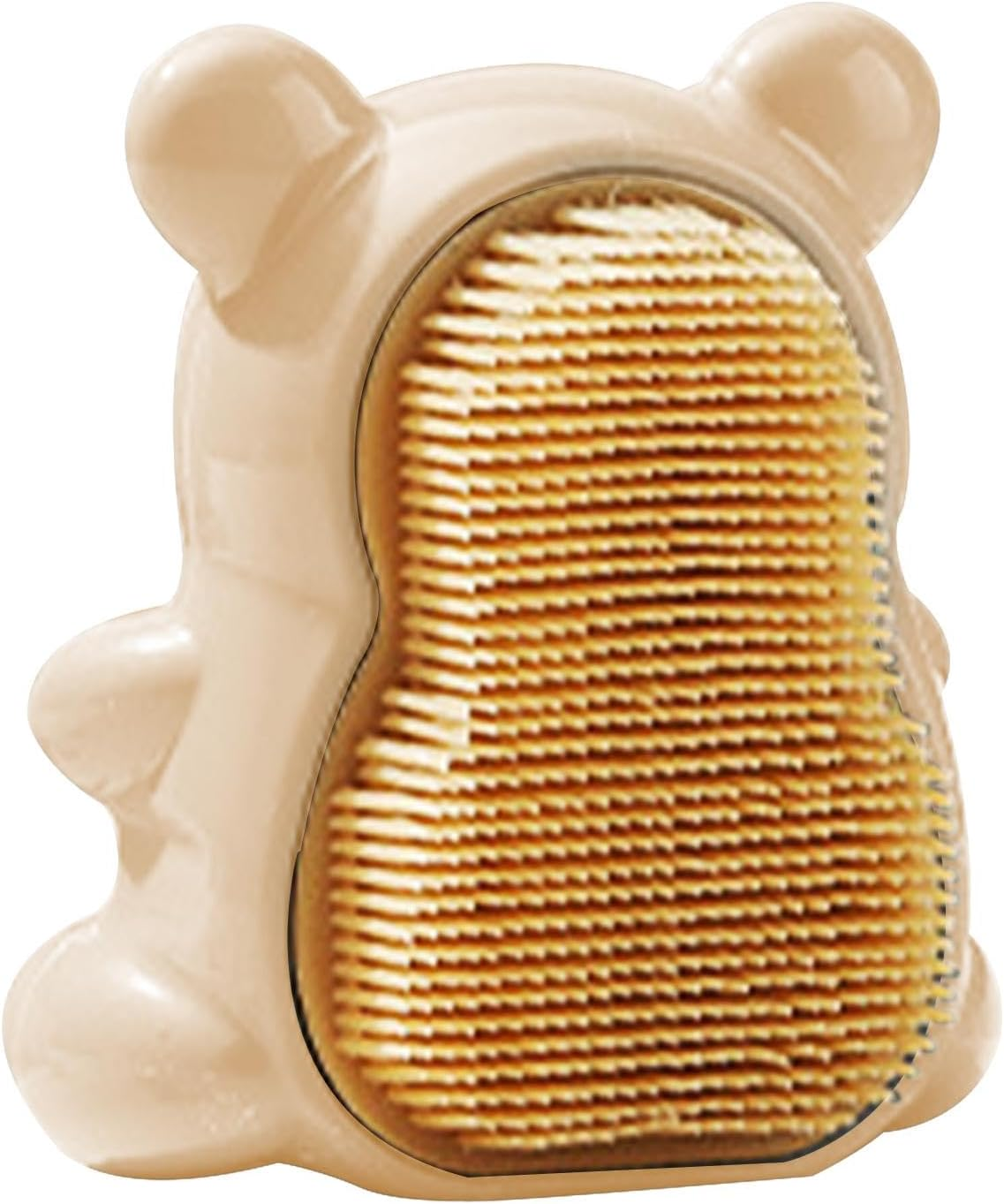 Kids Nail Brush - Adorable Bear Soft Stiff Bristles Scrubber - Easy to Grip Bear Finger Nail Brush with Soft Bristles, Gently Cleans Kid'S Nails