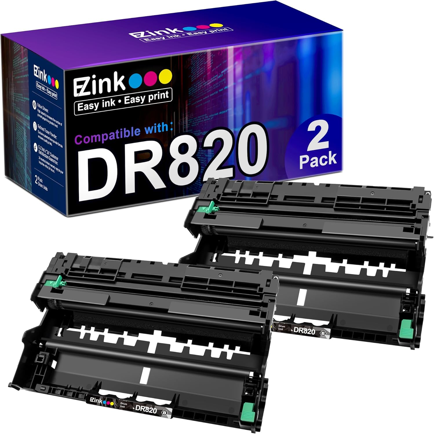 E-Z Ink Compatible 202X Toner Cartridge Replacement for HP 202X 202A CF500X CF500A with Chip to Use with HP Color Pro MFP M281Fdw M281Cdw M281Fdn M254Dw M254 M281 (Black Cyan Yellow Magenta, 4-Pack)