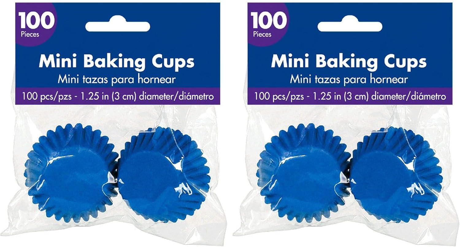 Mini Cupcake Cases Bright Pink image number 4