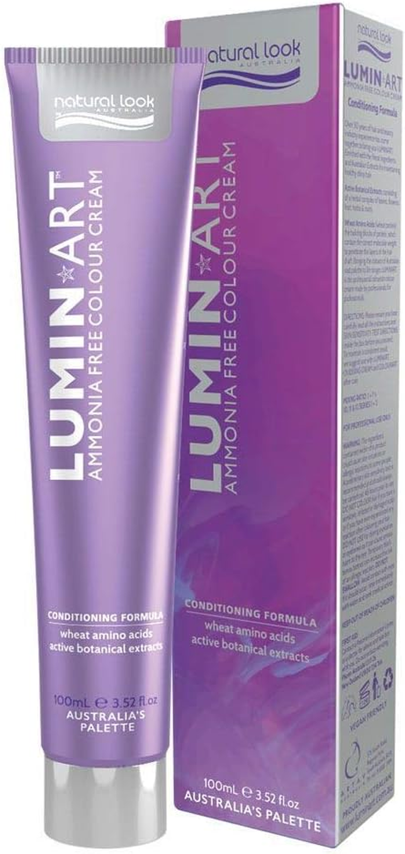 Luminart Ammonia Free Hair Colour Cream, 9.1 Very Light Ash Blonde, 100 G