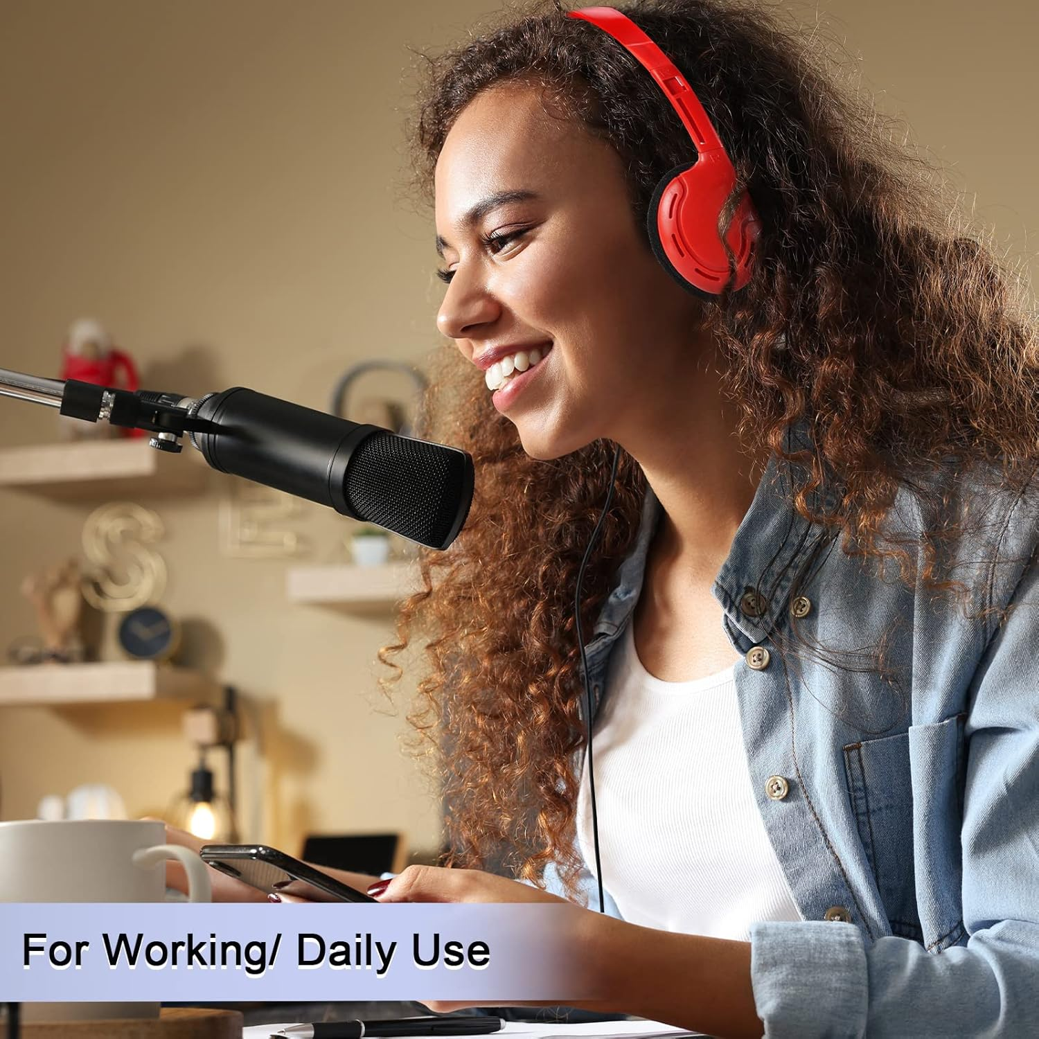 Yunsailing 30 Pack Class Set Headphones for Kids Students Bulk School Classroom Headphones over Head Earphones on Ear Earbuds Adjustable with 3.5 Mm Jack for Child Children Adults (Retro Colors) image number 3