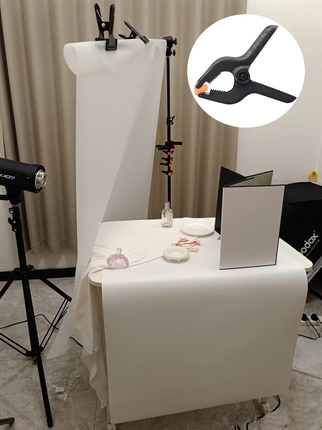 20Pcs Mini Spring Clamps for Woodworking, Photography Studio, Home Improvement, Small Spring Clips for Crafts, DIY Projects, and Picture Frame Repair image number 3