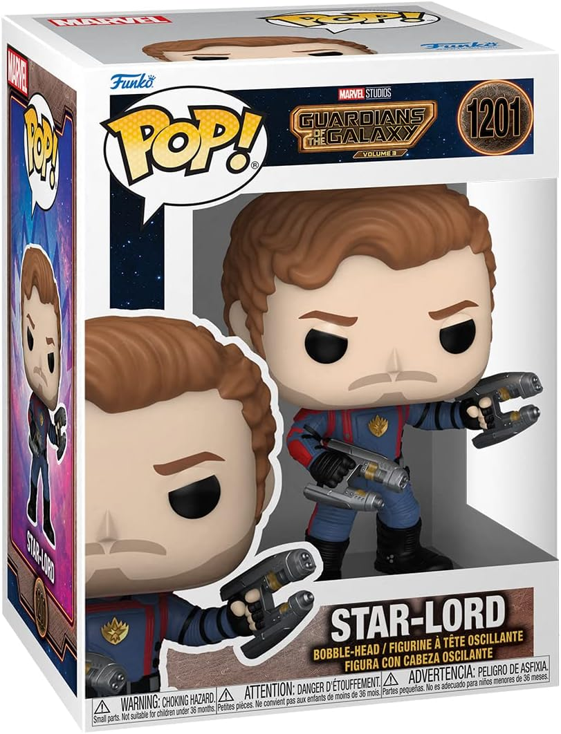 FUNKO POP! VINYL: Guardians of the Galaxy, Vol. 3 - Star -Lord image number 1