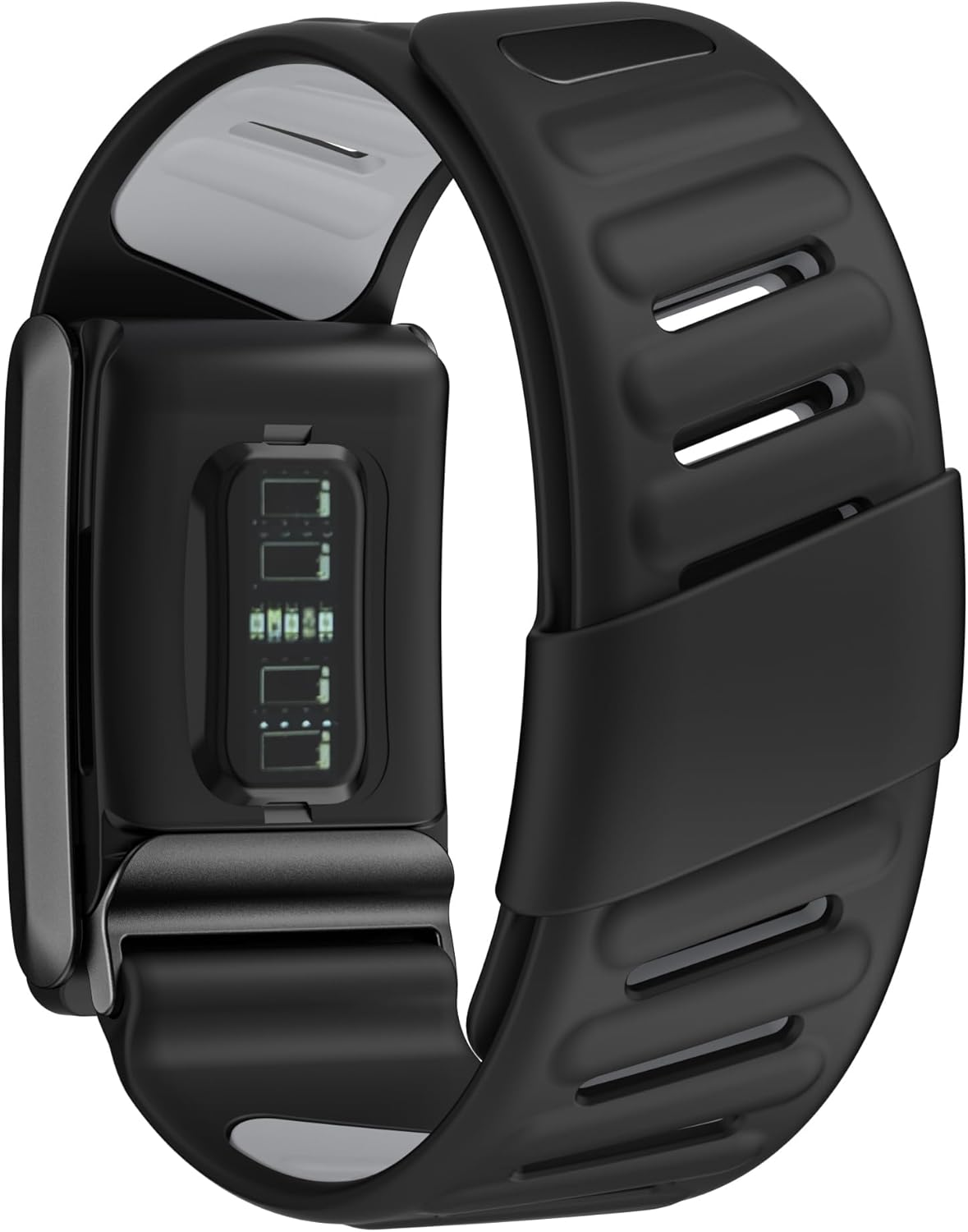 Comfort Durable Silicone Wristband Compatible with WHOOP 5.0, Whoop Mgband, Soft Silicone Sports Loop Strap for Men & Women, with U Shapped image number 1