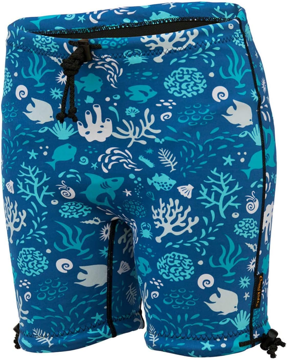 Conni Kids Containment Swim Short Washable Swim Diaper for Incontinence and Potty Training, Ocean Blue, Size 4-6 image number 2