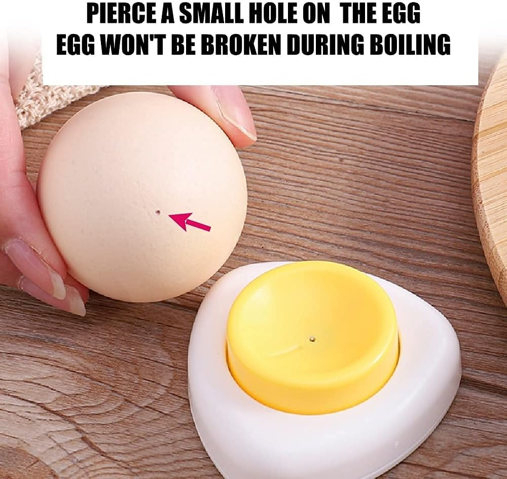 Jawbush Egg Cutter for Raw Eggs - 2 Pack with Magnetic Base and Safety Lock Hard Boiled Egg Peeler Egg Cutter for a Good Hard Boiled Egg Easy Egg Peeler Kitchen Tool