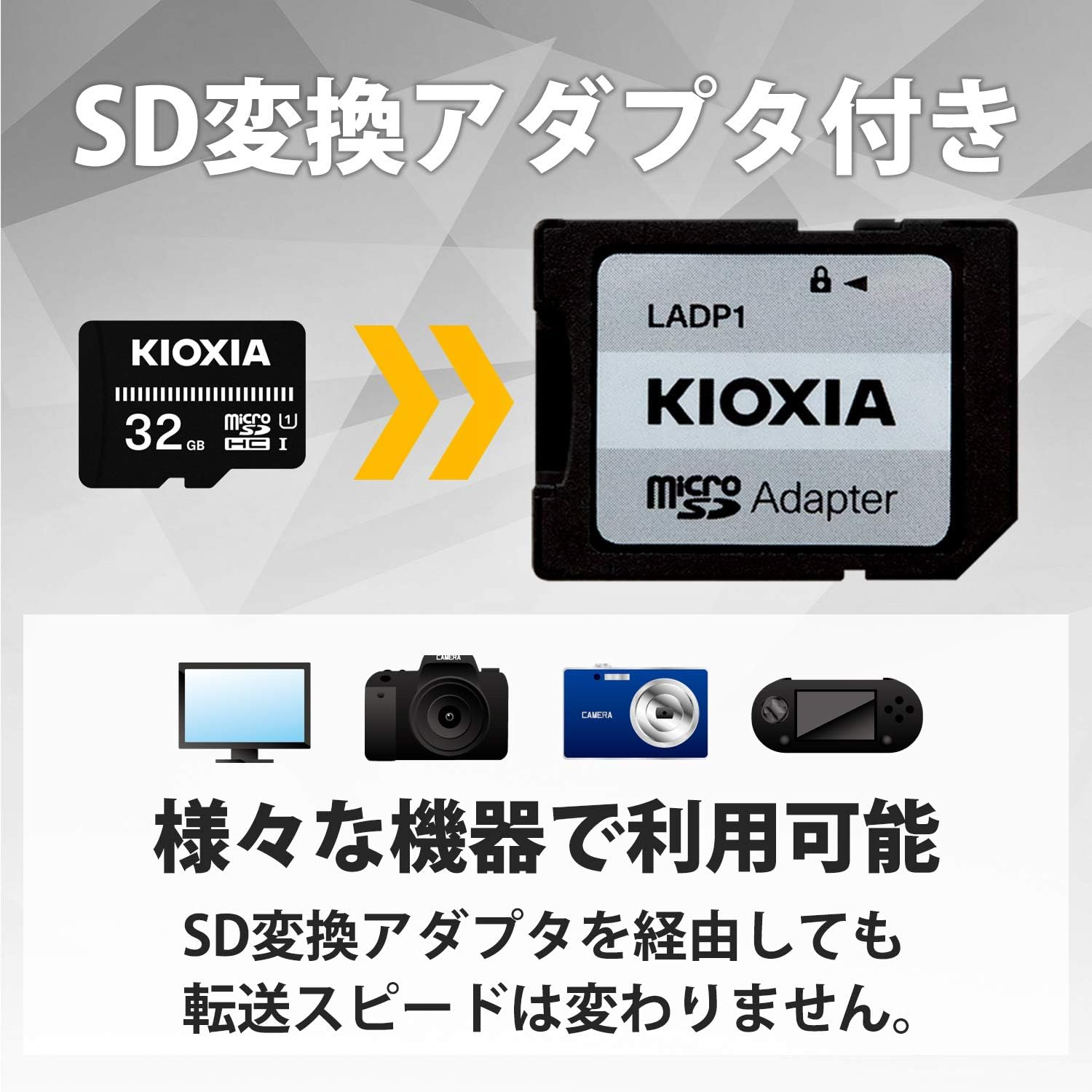KIOXIA KTHN-MW032G Former Toshiba Memory, Microsd, 32 GB, UHS-I Compatible, Class 10 Microsdhc (Transfer Rate 50Mb/S), Domestic Support, Genuine Product, 3 Year Manufacturer'S Warranty image number 5