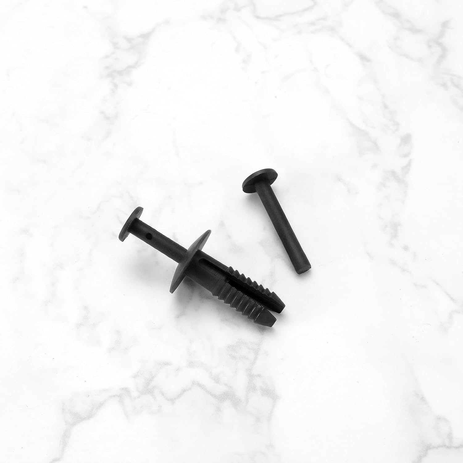 30PCS Car Bumper Fender Retainer Clips 1400806 51111964186 Compatible with BMW 3Er E30 E36 E46 5Er E39 E60 Compatile with Opel Corsa Limosine Signum Omega Insigna image number 5