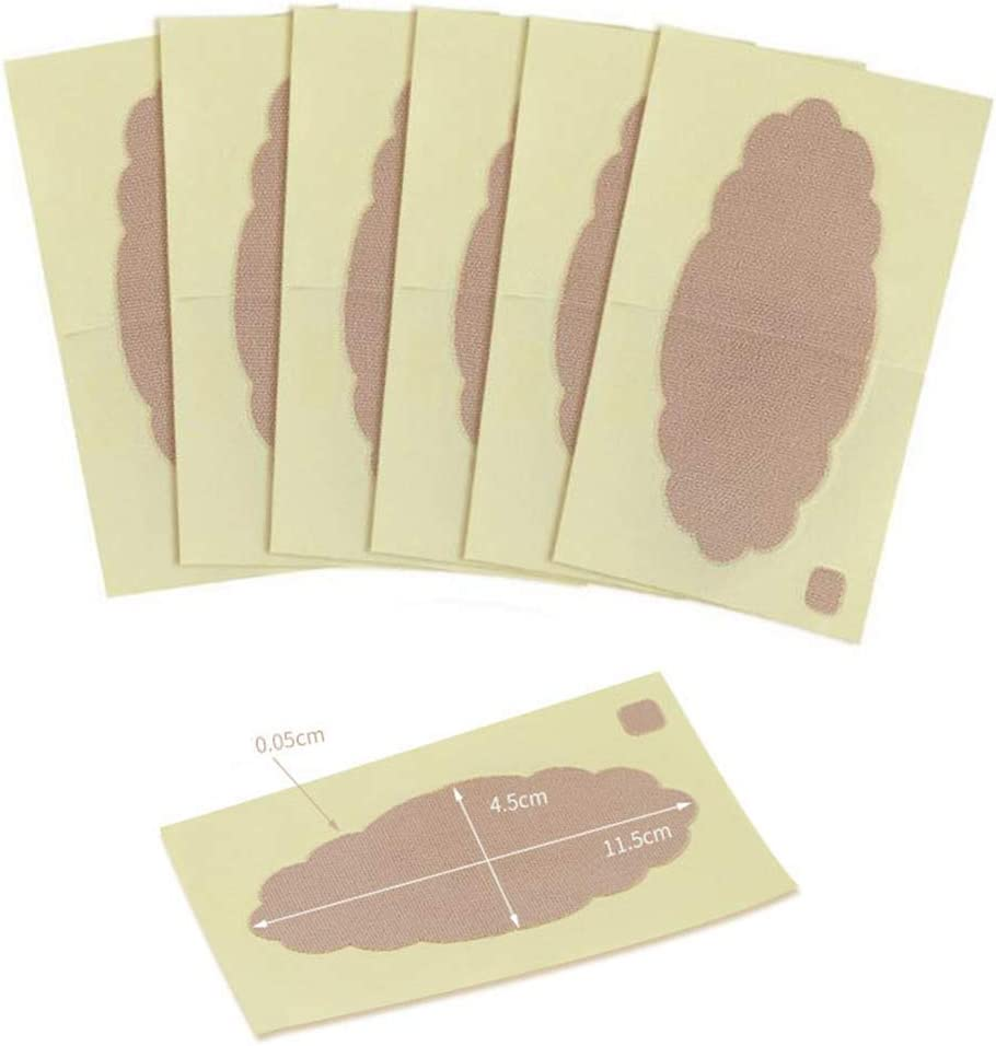 Underarm Sweat Pads, 5 Pcs Invisible Self-Adhesive Cotton Armpit Antiperspirant Sticker, Disposable anti Perspiration Absorbent Deodorant Prevention Pad, for Men and Women Reduce Armpit and Foot Sweat image number 3