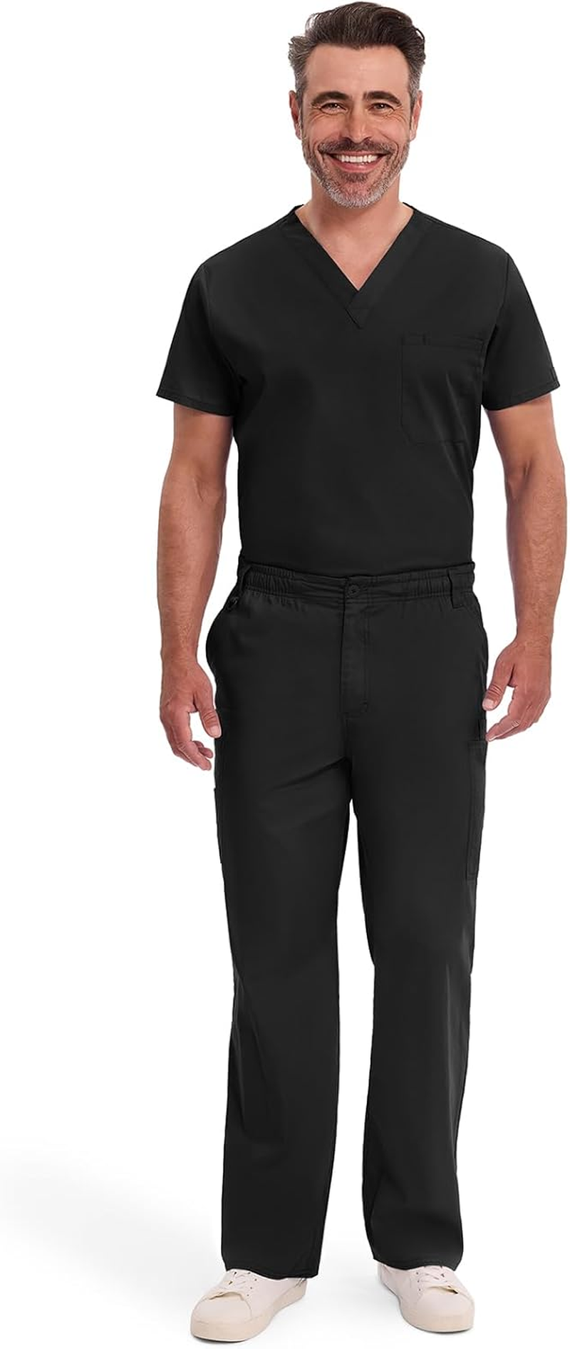 Dickies plus Size Men'S Zip Fly Pull-On Pant