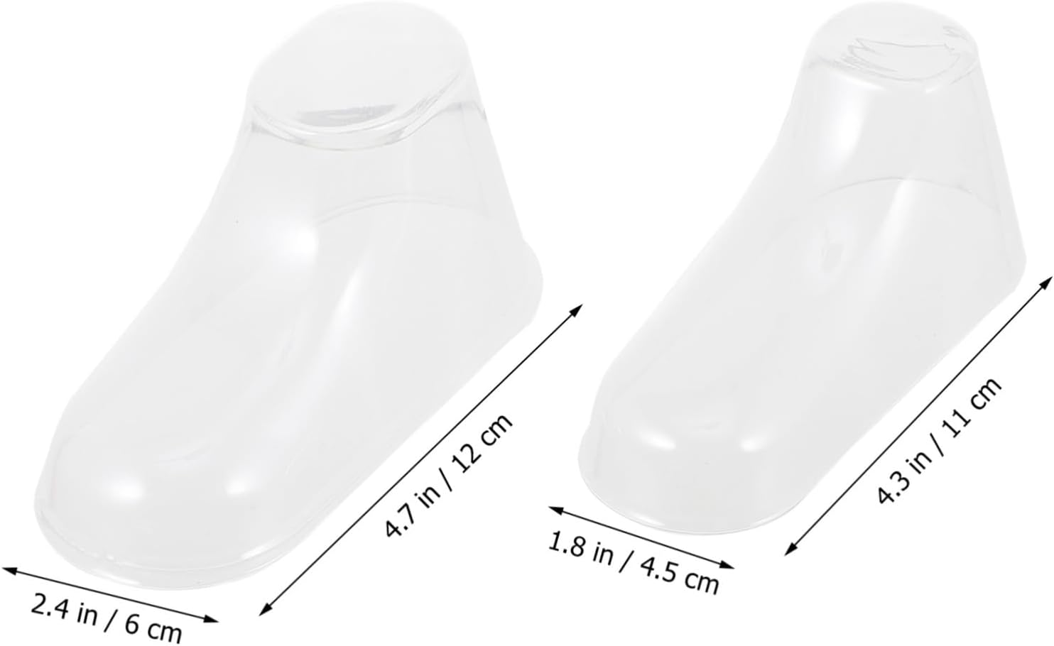 40Pcs Boy Girl Shoe Display Stands Feet Socks Display Holders for Shoe Store Shelf image number 5