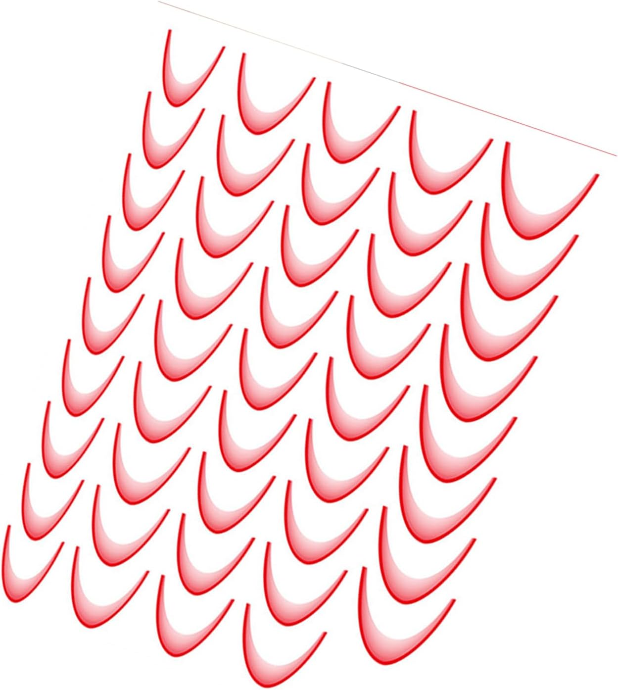 Nybhyjka Nail Strips French Tip,Nail Decoration Crescent French Tips - Fingertip Stickers, Nail Design Stickers, Women Nail Foil for Women and Girls