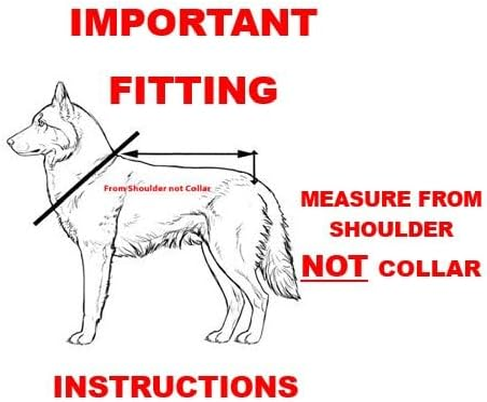 Oilskin Dog Coat Nullarbor Rug Waterproof Winter Sherpa Fur Lined 25Cm-85Cm (25Cm) image number 1