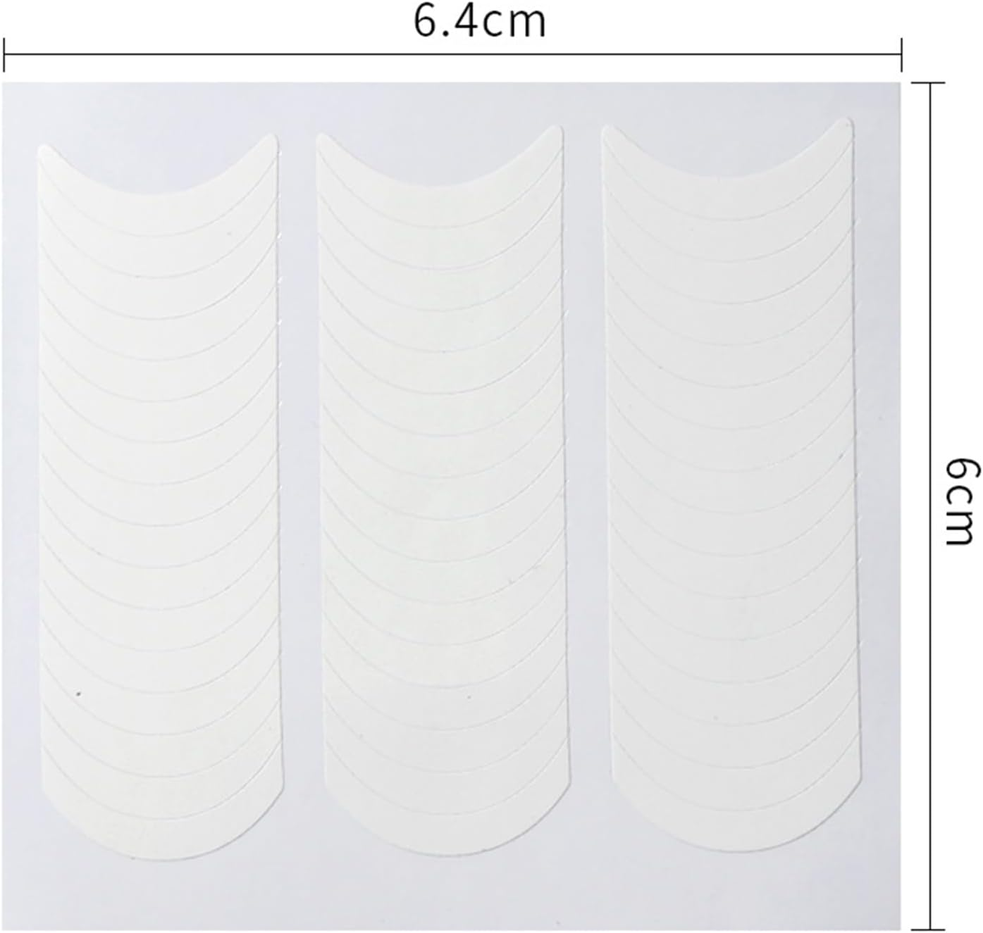 24 Designs Nail Art Stencils French Tip Guides Stickers Form Fringe Guides Vinyl image number 5