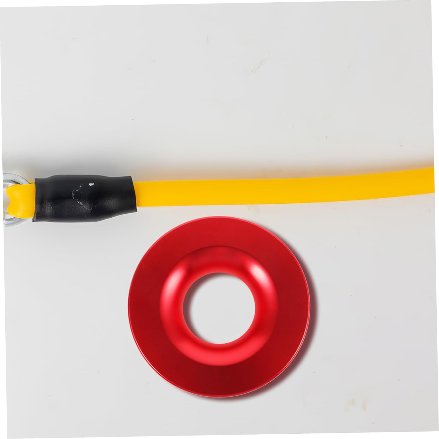 FELTECHELECTR Winch Snatch Recovery Ring Aluminum Alloy Towing Snatch Ring Truck Recovery Accessories Red for Off-Road Vehicle Winching and Towing - Blue image number 2