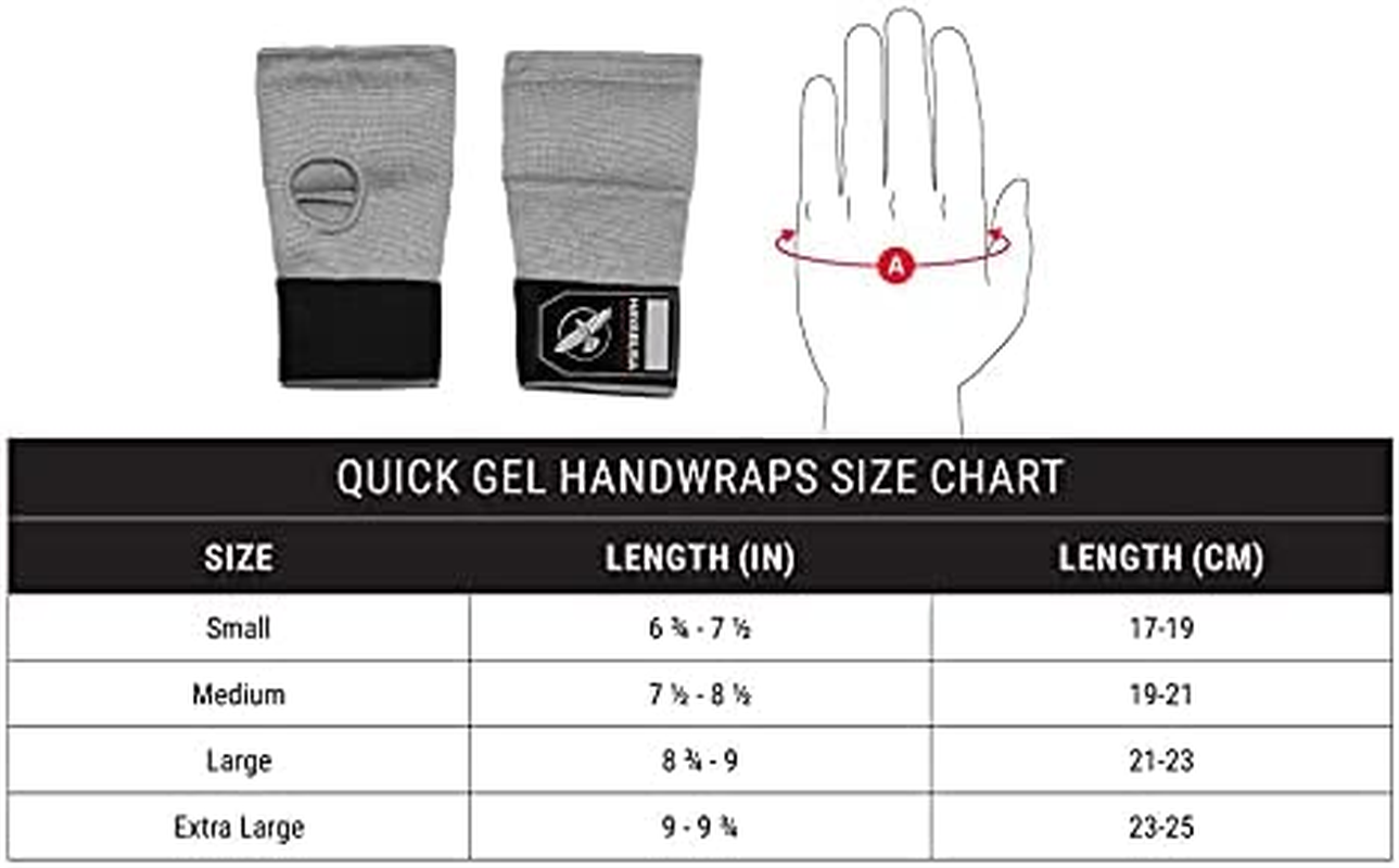Hayabusa Hand Wrap | Gel Boxing Quick Hand Wrap Glove image number 6
