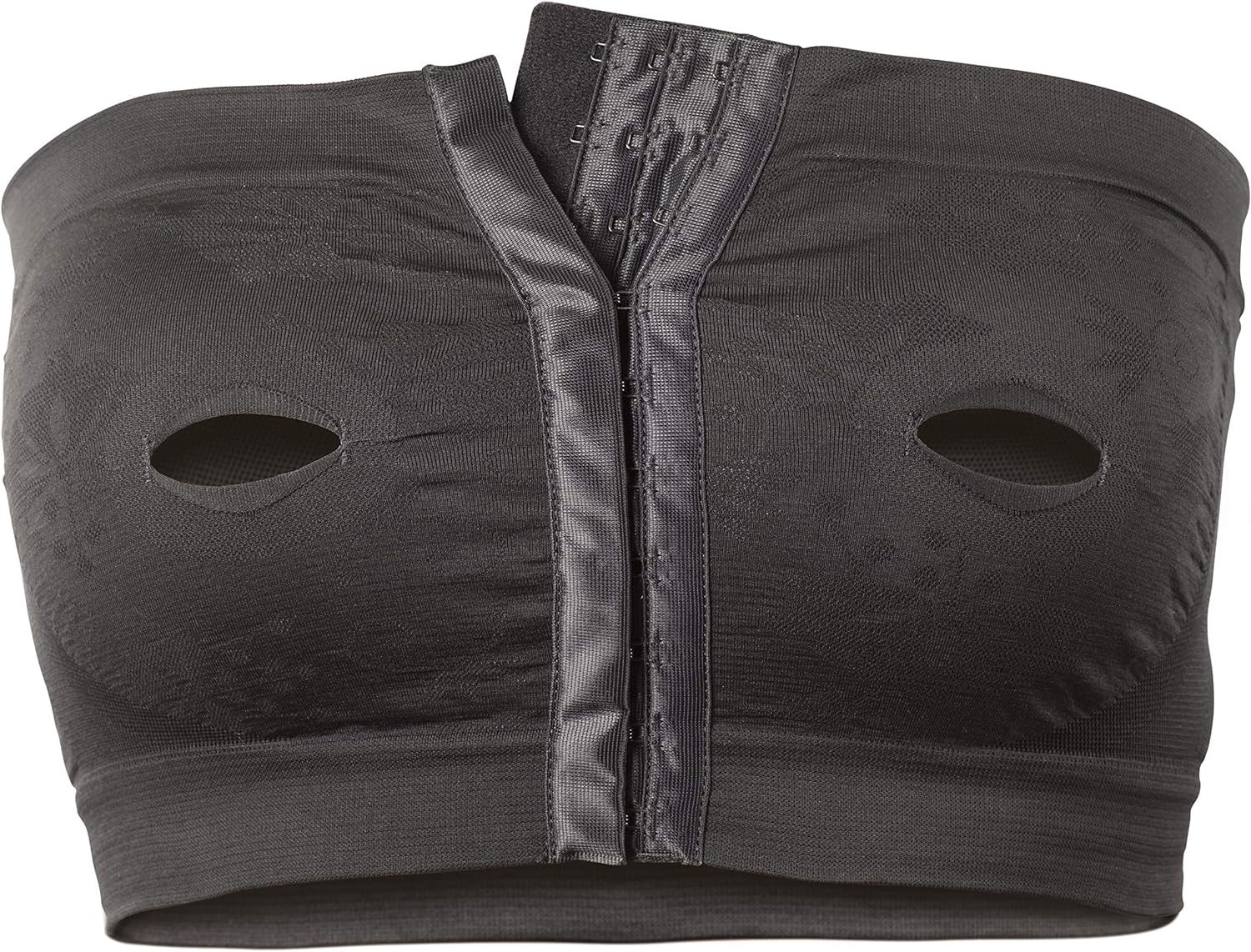 Dr. Brown'S Hands-Free Strapless Front-Close Pumping Bra for Breastfeeding - Black - L/XL