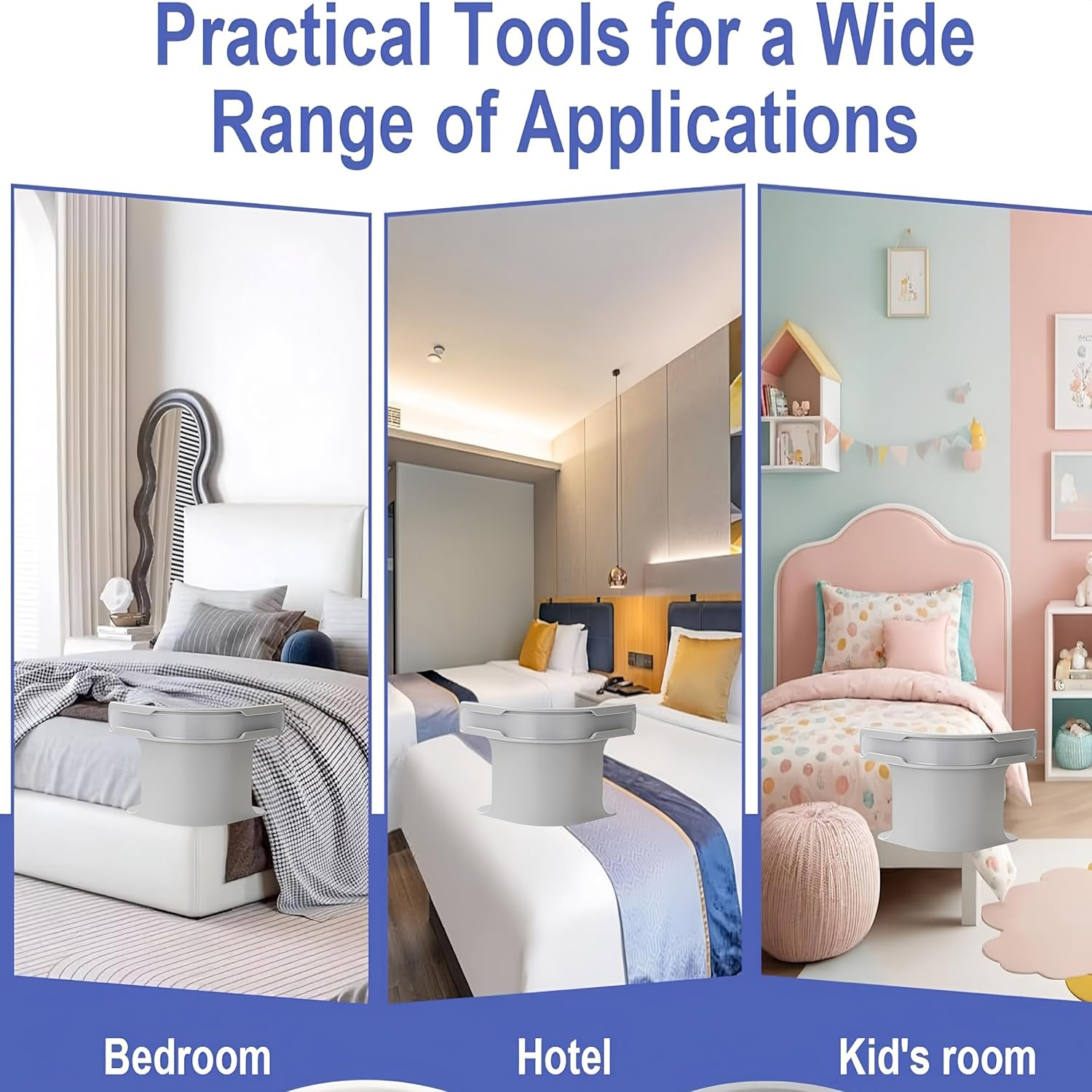 Febohao 4Pcs Fitted Sheet Holder Straps Bed Sheet Fasteners with Lock Strips Removable Bed Sheet Clips Organiser Bedding Accessories for All Mattress image number 6