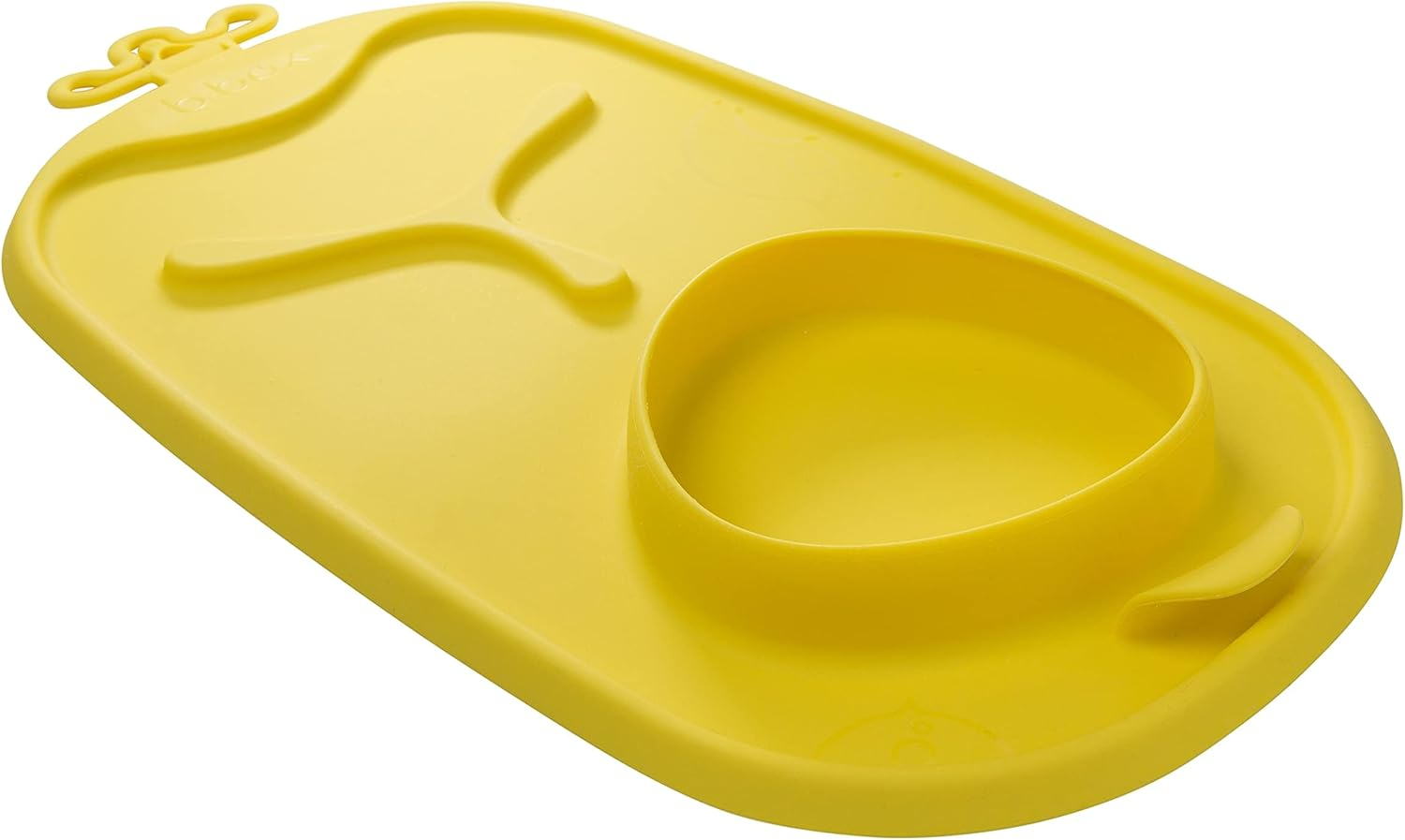 B.Box Roll + Go Mealtime Mate - Lemon Sherbet image number 1