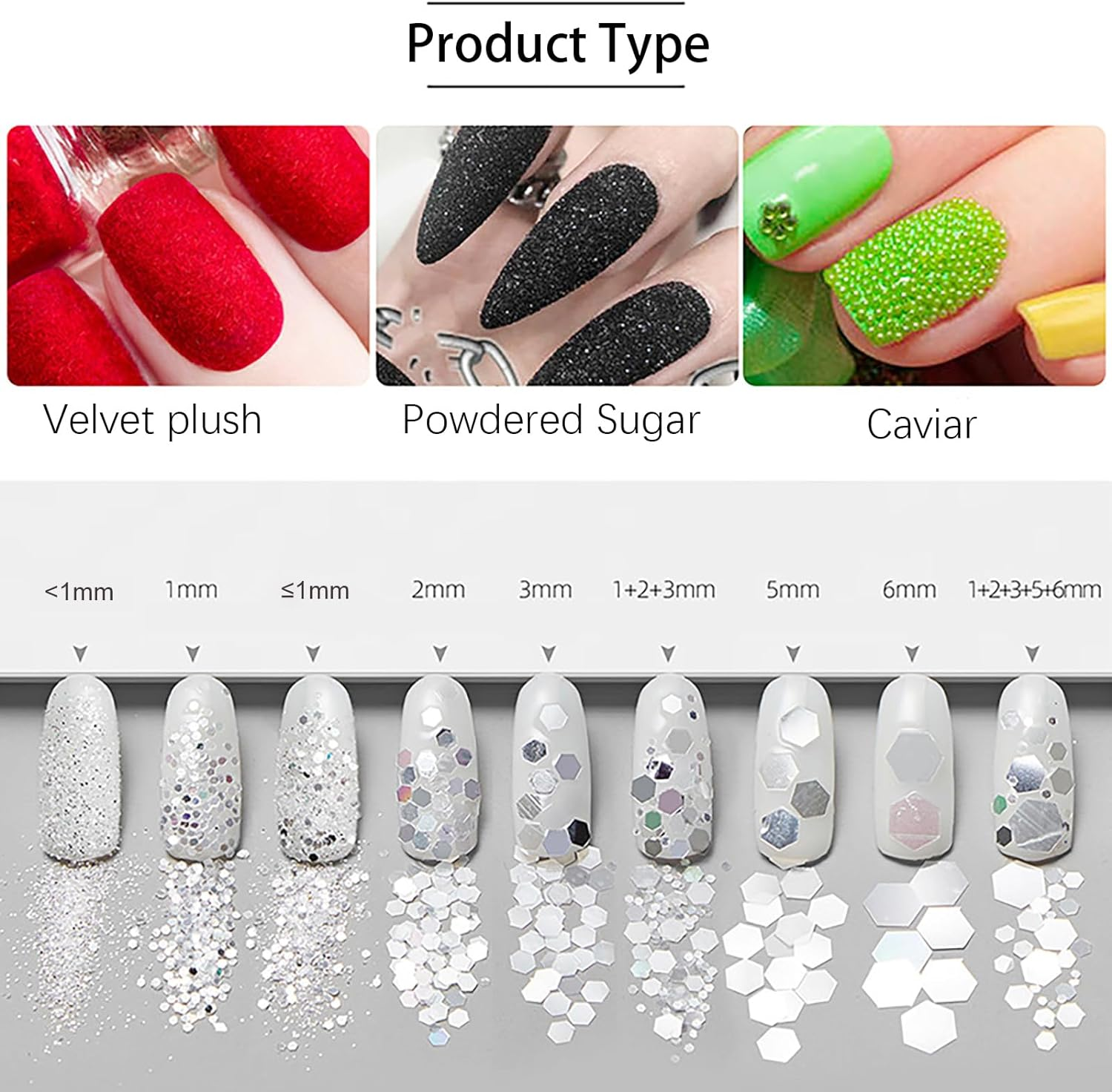 Roseflower Holographic Chunky Glitter, Mix Multi Flakes Dreams Iridescent Festival Cosmetic, Body Face Eye Hair Nail & Eyeshadow, Decoration Perfect Halloween, Resin, Slime, Tumbler, Craft, Makeup - 10 image number 5