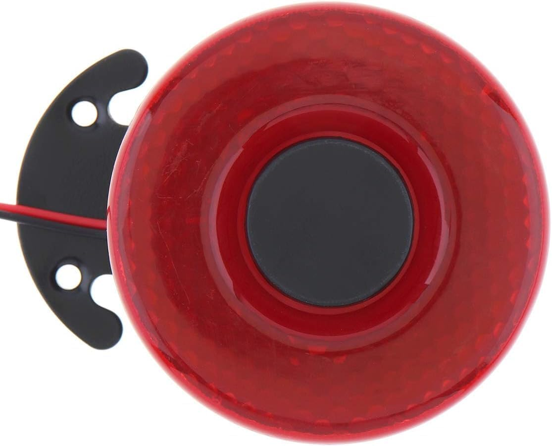 Drisentri Car Back-Up Alarm, 12V / 24V 105Db Universal Car Reversing Alarm Back up Horn Reverse Beeper Buzzer with Light - Blue image number 4