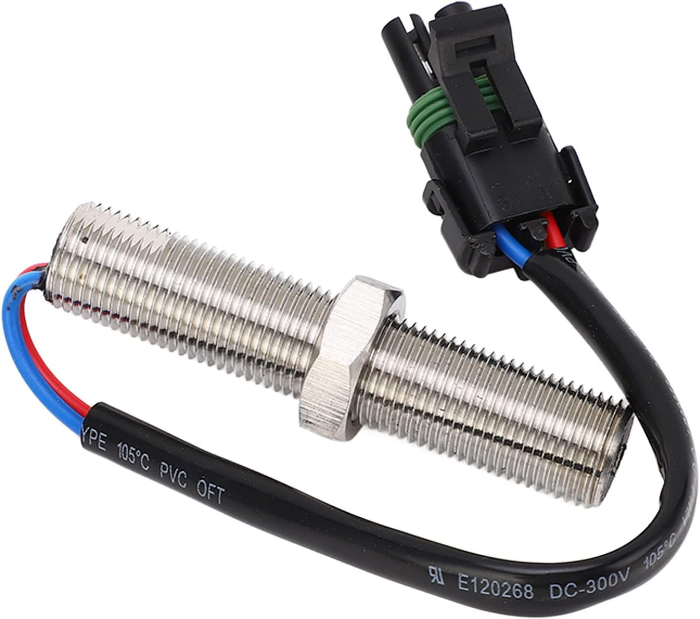 Magnetic Pickup MPU Speed Sensor 3034572, Engine MPU Generator Rotational Gear Sensor Replacement for Cummins Engine K38 QSK38 image number 3