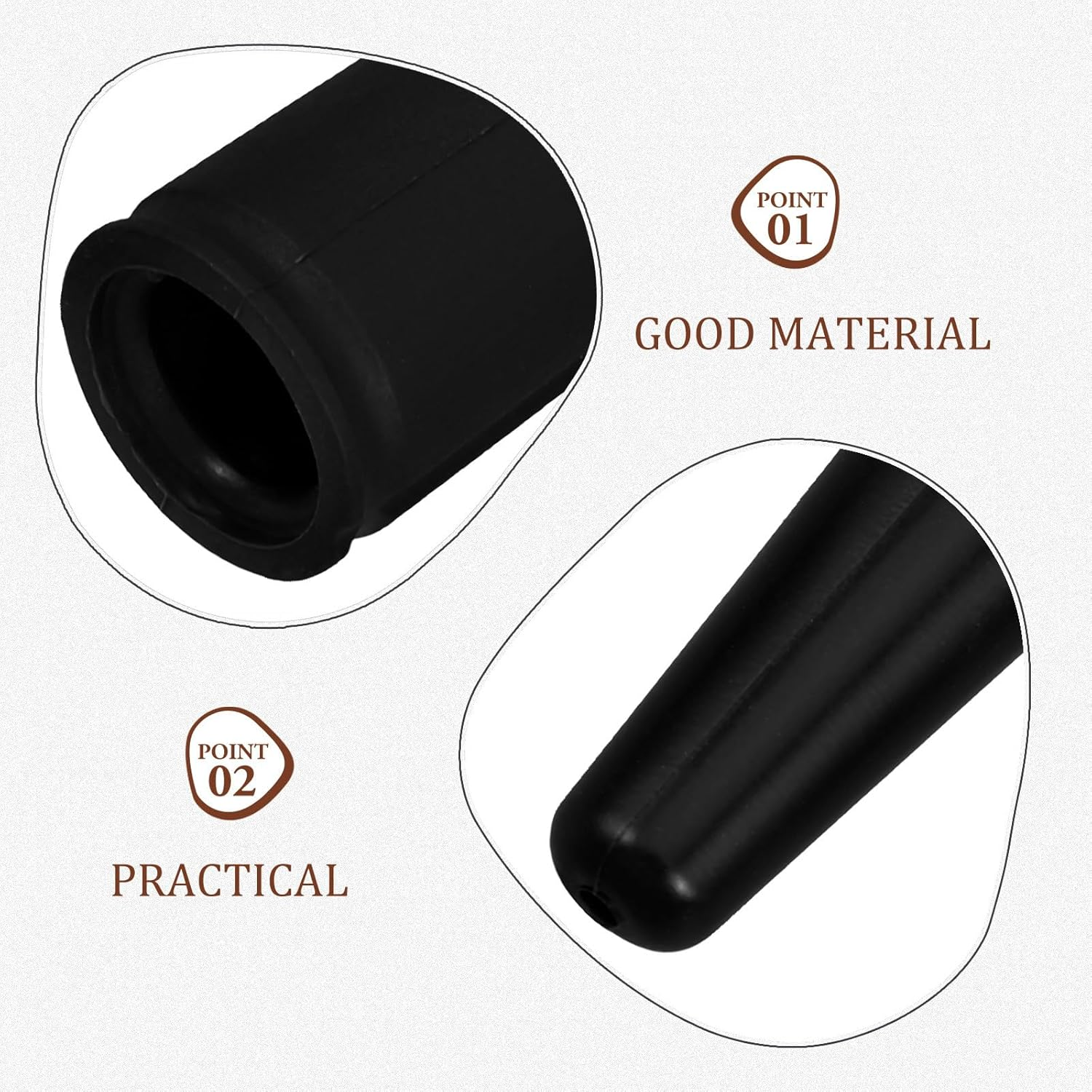 BESPORTBLE Coffee Machine Replacement Small Plastic Steam Nozzle Compatible with Delonghi, Milk Foaming Nozzle Part for Espresso Machines, Convenient Coffee Making Accessory image number 2