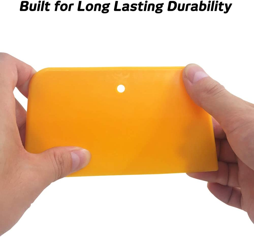 Set of 9 Body Filler Spreaders Automotive Body Fillers, Sourceton 4, 5, 6 Inch Reusable Plastic Spreader for Applying Fillers, Putties, Glazes, Caulks and Paint image number 4