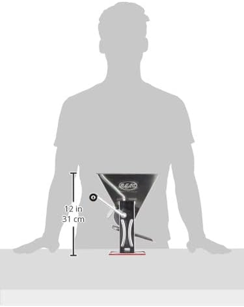 OMAC Tomato Squeezer, Stainless Steel, Portable, Manual image number 2