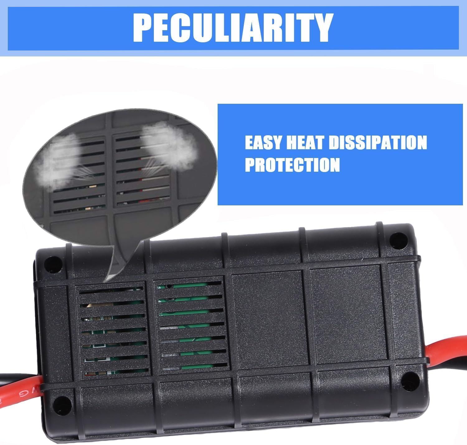 High Precision Power Analyzer 200A Solar Panel Watt Meter 50A Anderson Plug DC Amp Lcd Digital Backlight for Battery RV Wind Energy Monitoring image number 2