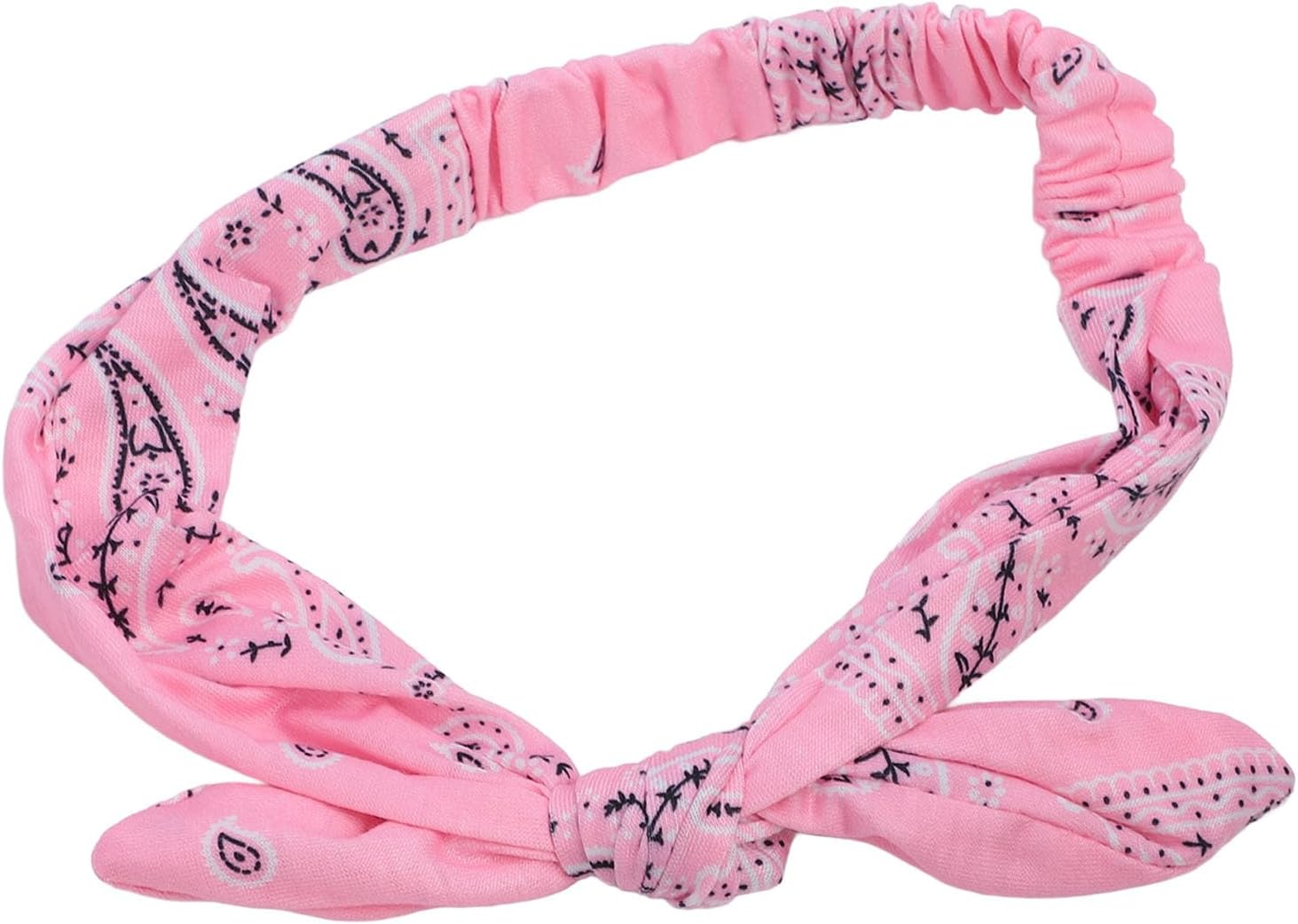 10 Packs Floral Print Soft Elastic Headbands, Fashion Sport Cute Hair Accessories, Twist Turban Hair Wraps, Summer Hair Accessories, for Women and Girls image number 3