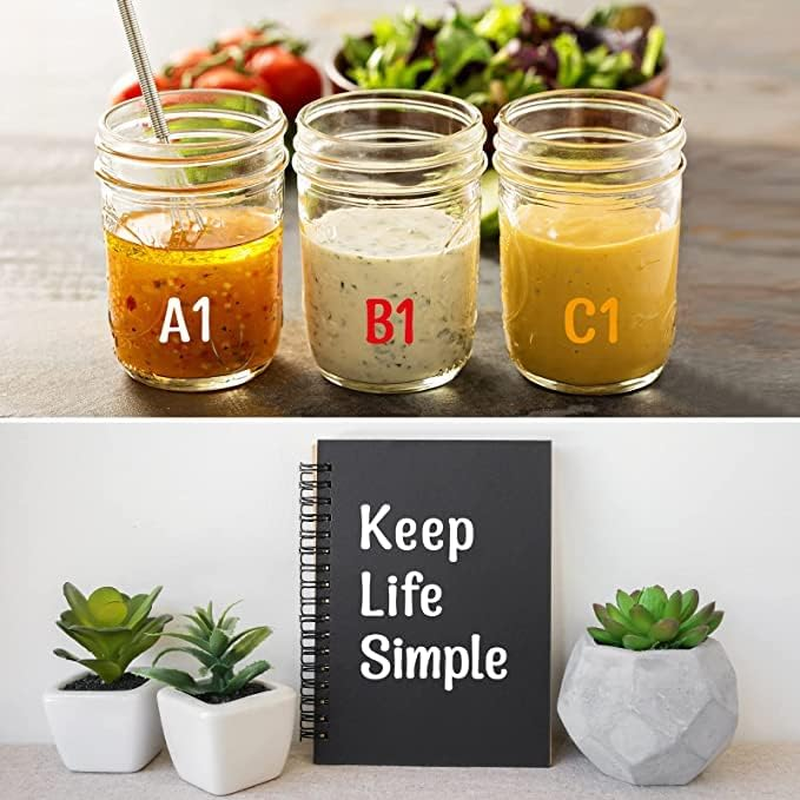 LALOCAPEYO Stickers 12 Sheets Alphabet Stickers Vinyl Self-Adhesive Number Alphabet Vinyl Stickers, Mailbox Numbers Labels DIY Crafts Art Making image number 5