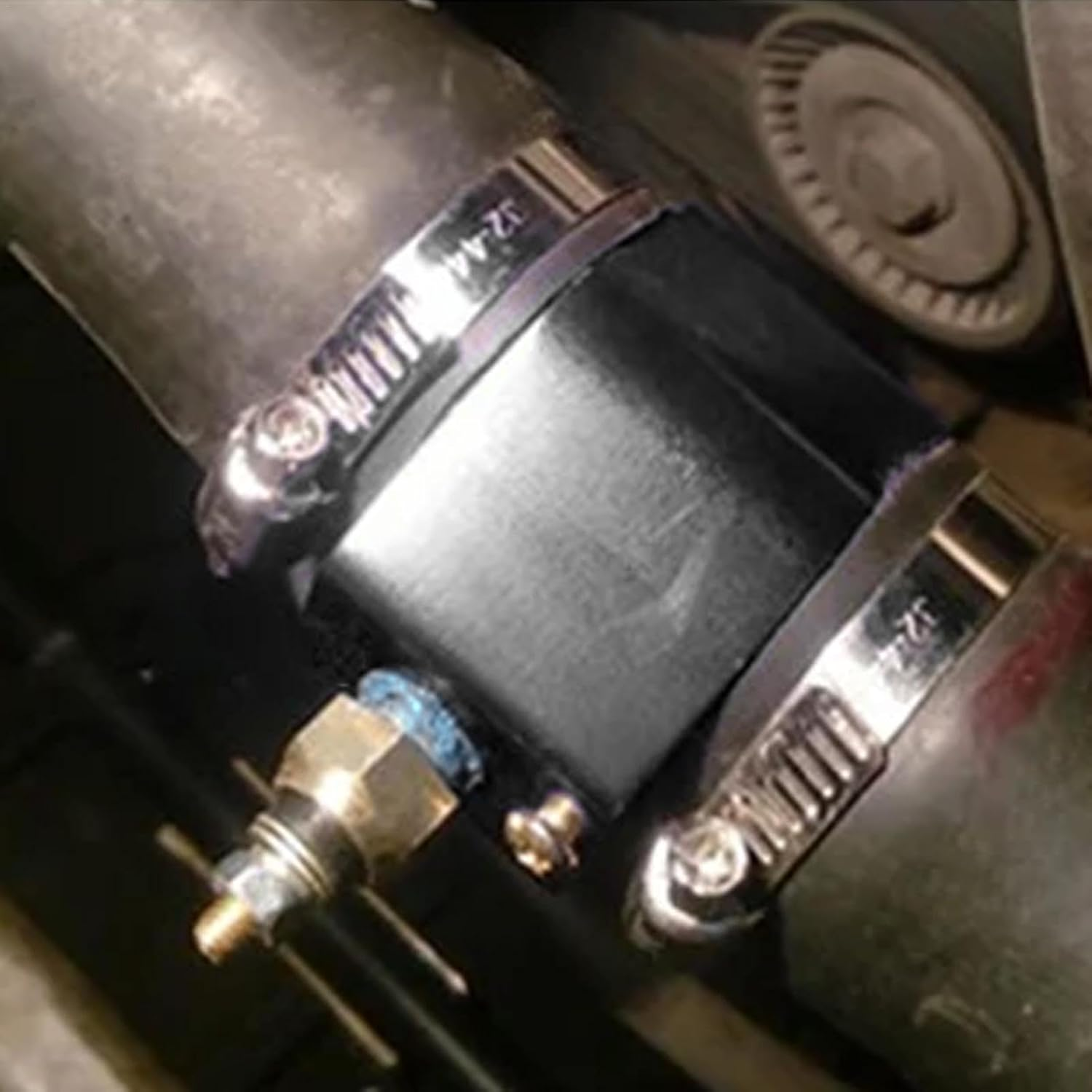 Joint Pipe Gauge, Water Temp Joint Water Sender Adapter Thermostat Sensor, Water Coolant Temperature Gauge Joint Pipe Adaptor for Vehicle image number 4