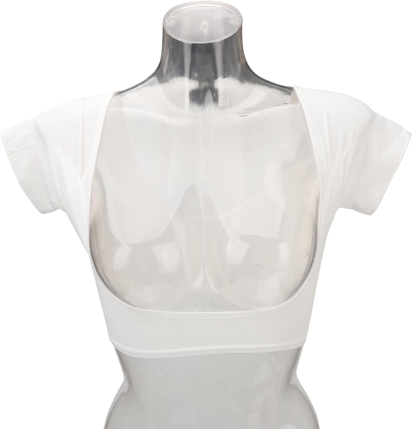 Underarm Sweat Vest - Breathable Soft Quick Drying Armpit Pads Shirt, Guard Underwear for Women Sports, Washable Shield (Needs to Be Layered) (L) image number 1