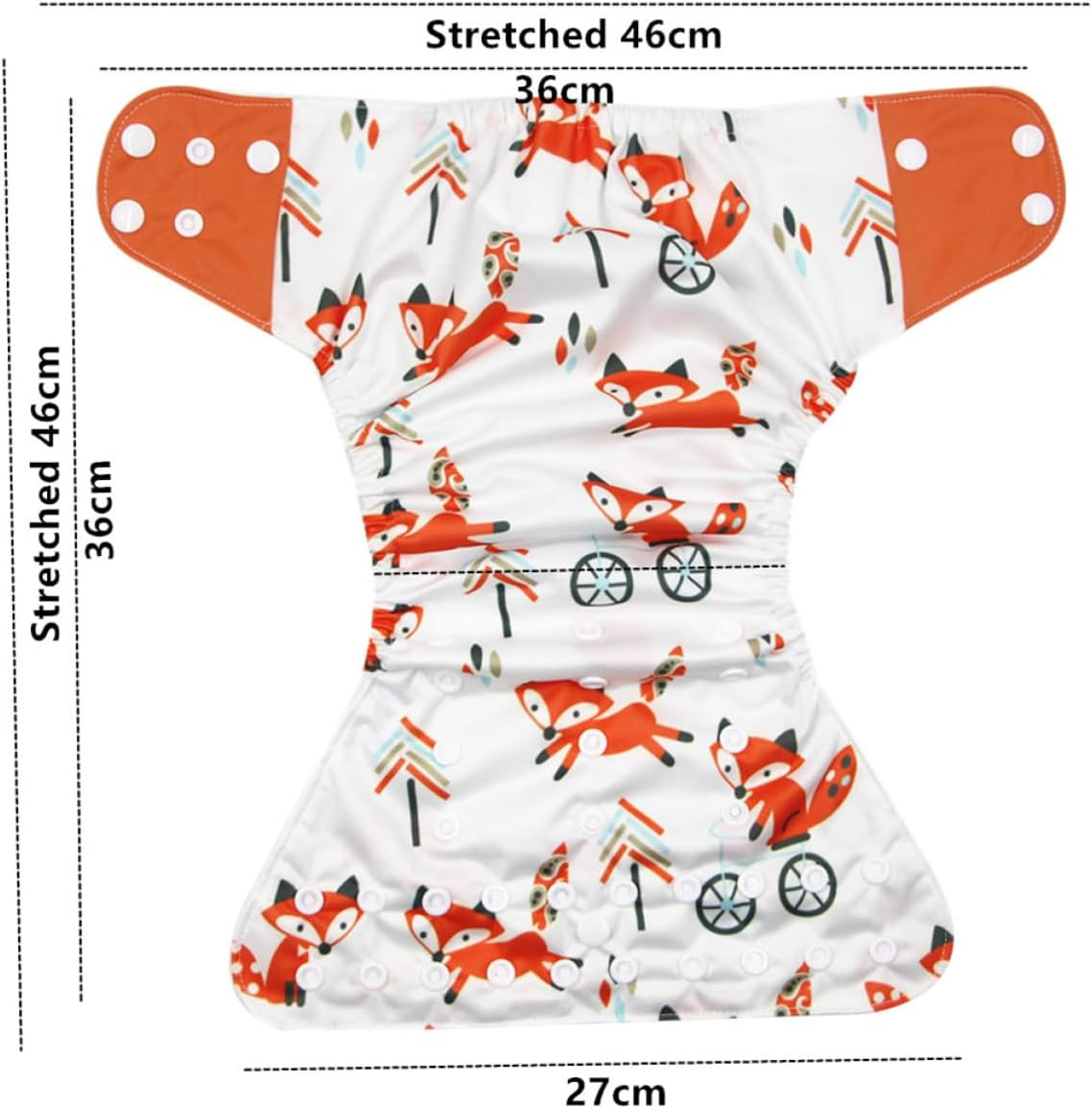 Totority 4Pcs Essentials for Newborn Diaper Pants Girl Swim Nappy Comfortable Boy Girl Diaper image number 4