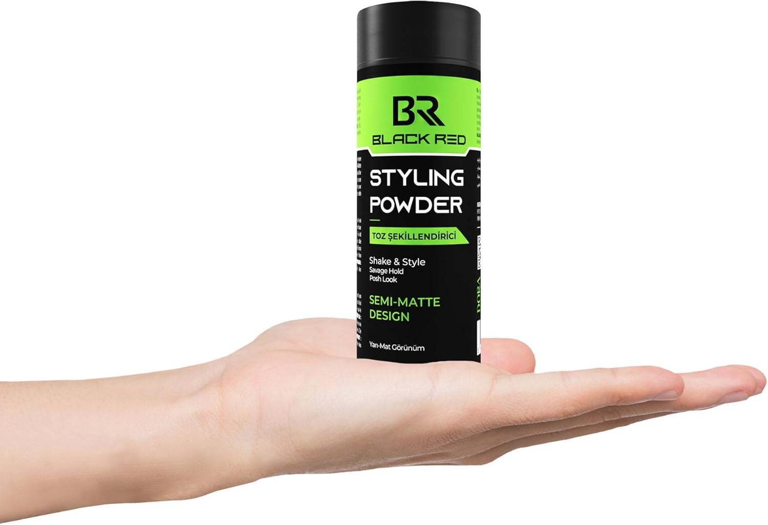 Black Red&reg; Texturising Hair Styling Powder, 20 Gr: Get Invisible Texture and Volume for a Natural, Semi-Matte Look with Our Special Formula for Men and Women image number 5