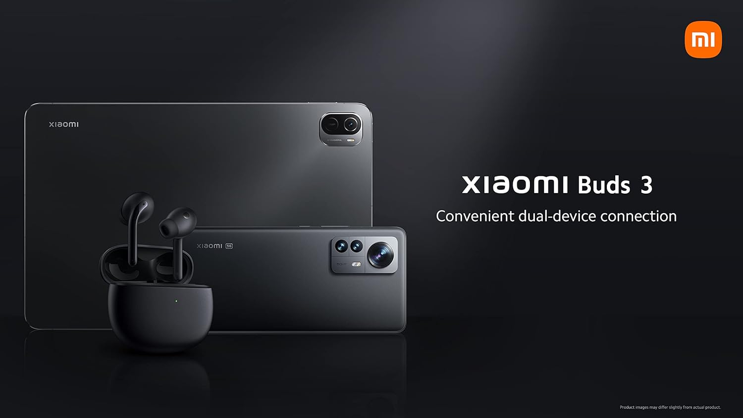 Xiaomi Buds 3 (Gloss White) + USB-C Cable 1 Metre Wireless Bluetooth 5.2 Headphones with USB-C Cable 1 Metre Wireless Headphones Lightweight up to 32 Hours Life Noise Cancelling White image number 3