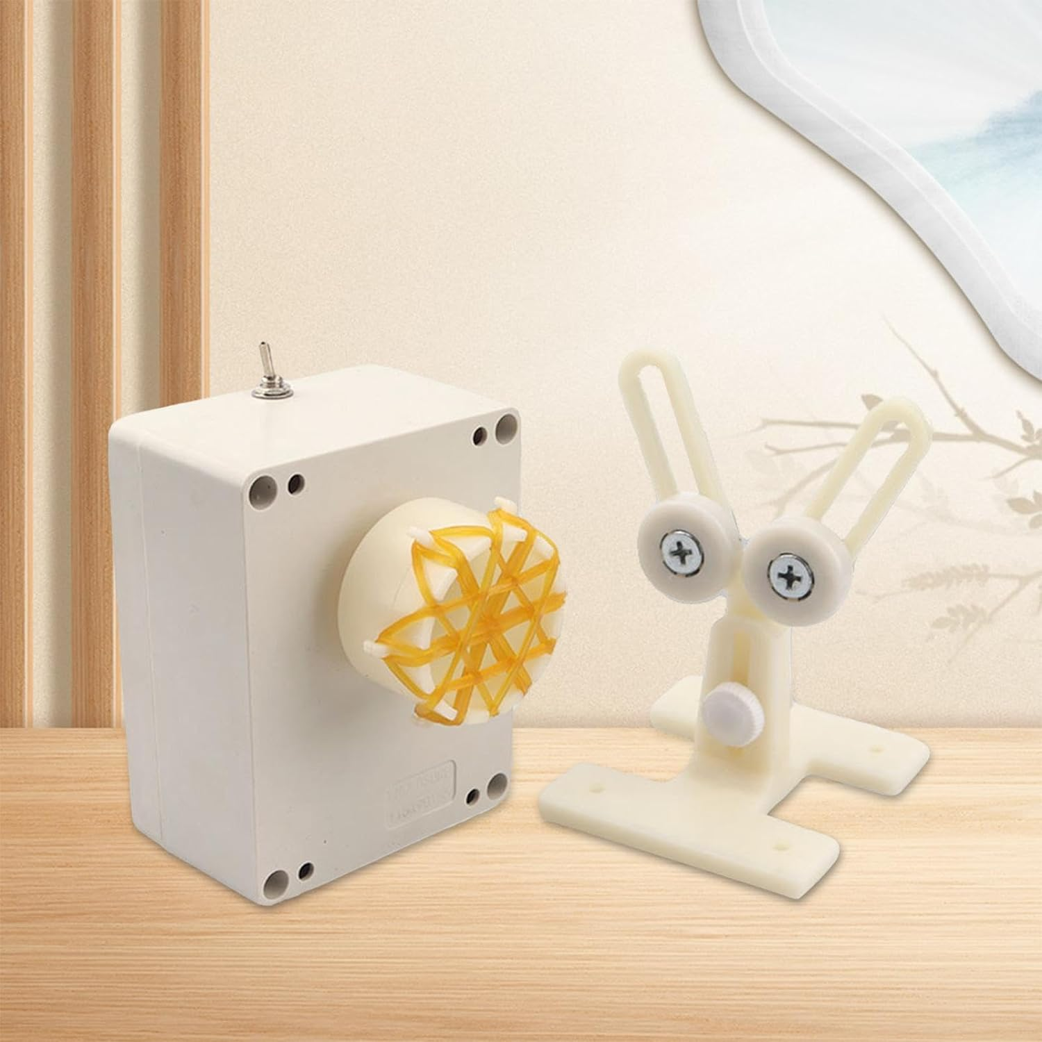 Harayaa Rod Wrapping Rod Building Tool Accs Fixed Rod Portable Repair Rod Fishing Rod Building Machine Fishing Winding Machine Set, a Set image number 6