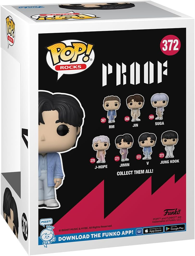FUNKO POP! ROCKS: BTS - V image number 3