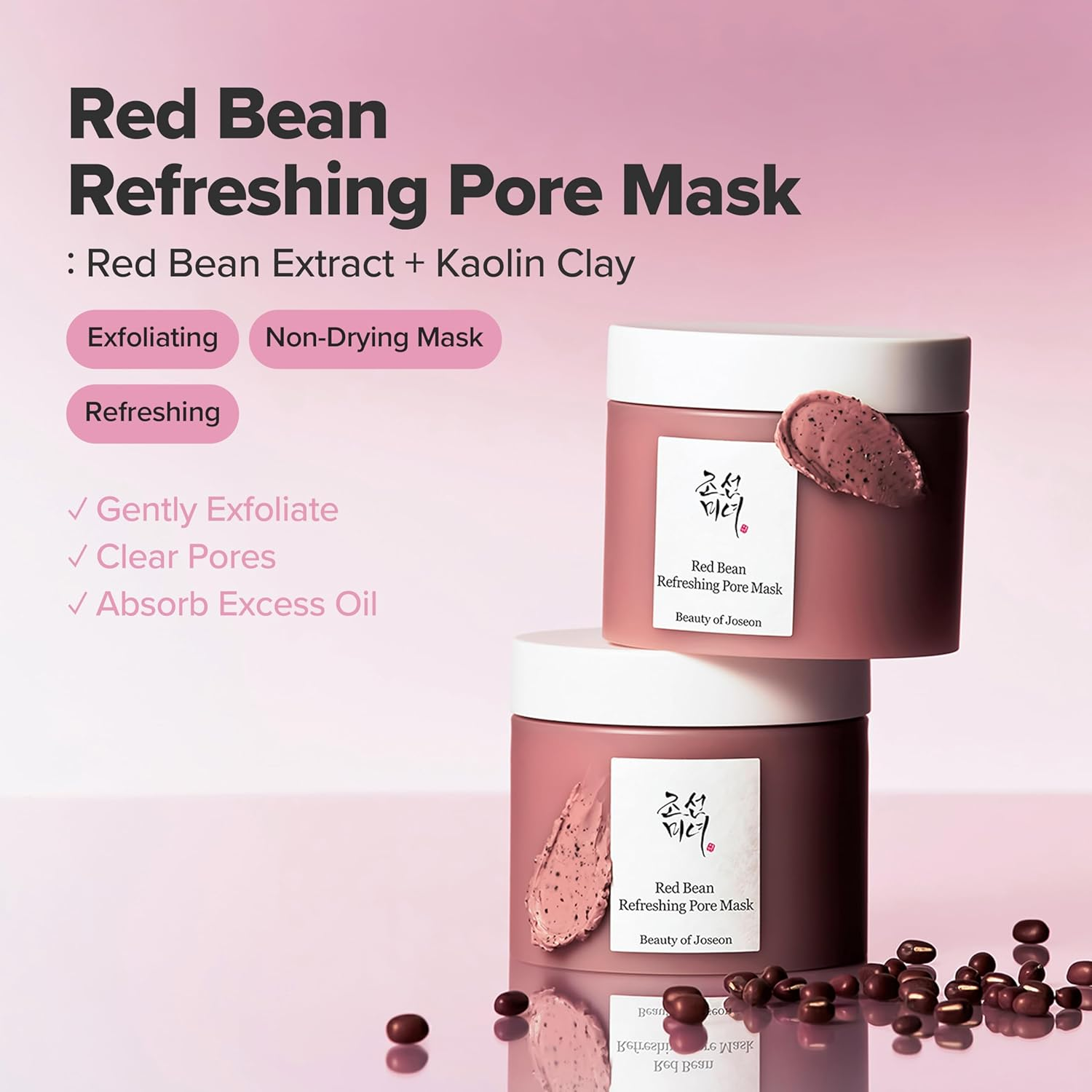 Beauty of Joseon Red Bean Refreshing Pore Mask 140 Ml image number 6