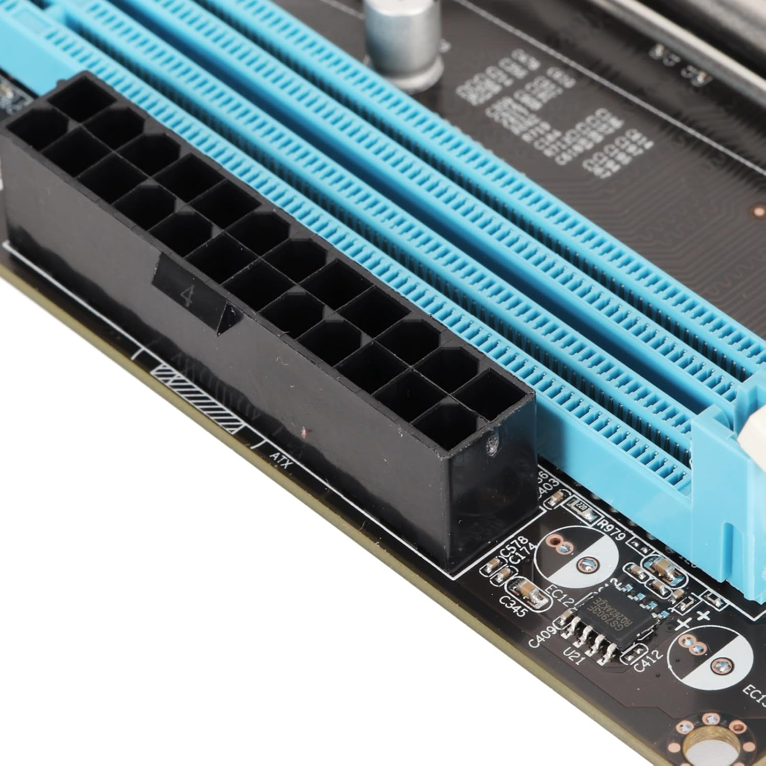 Desktop Motherboard, LGA 1155 CPU 2Nd Gen Slot Dual Channel DDR3 Motherboard with 3 Phase Power, HD VGA Ouput, Micro ATX Motherboard for Gaming image number 2