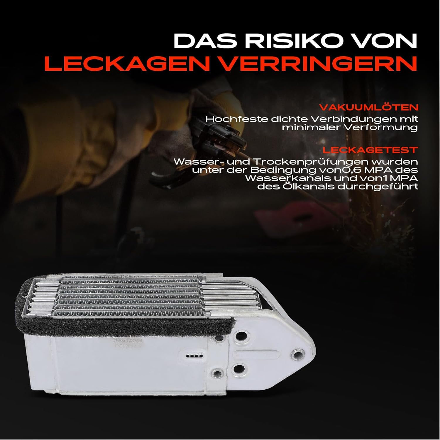 Frankberg Oil Cooler Engine Oil Cooler Engine Oil Cooler Replacement # 021117021B image number 1