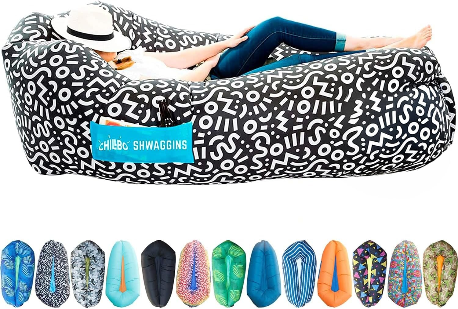 Chillbo Inflatable Couch &ndash; Cool Inflatable Chair. Upgrade Your Camping Accessories. Easy Setup Is Perfect for Hiking Gear, Beach Chair and Music Festivals.