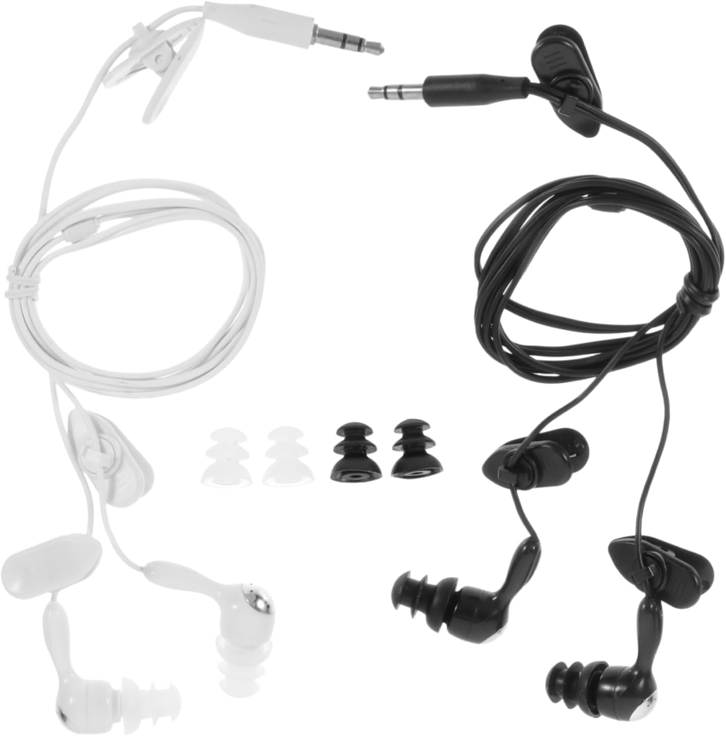 VERDANVERSE 2Pcs Swimmer Earphones in Protection Plugs for Adults Plastic Material with Watertight Fit for Swimming and Underwater Music Enjoyment image number 4