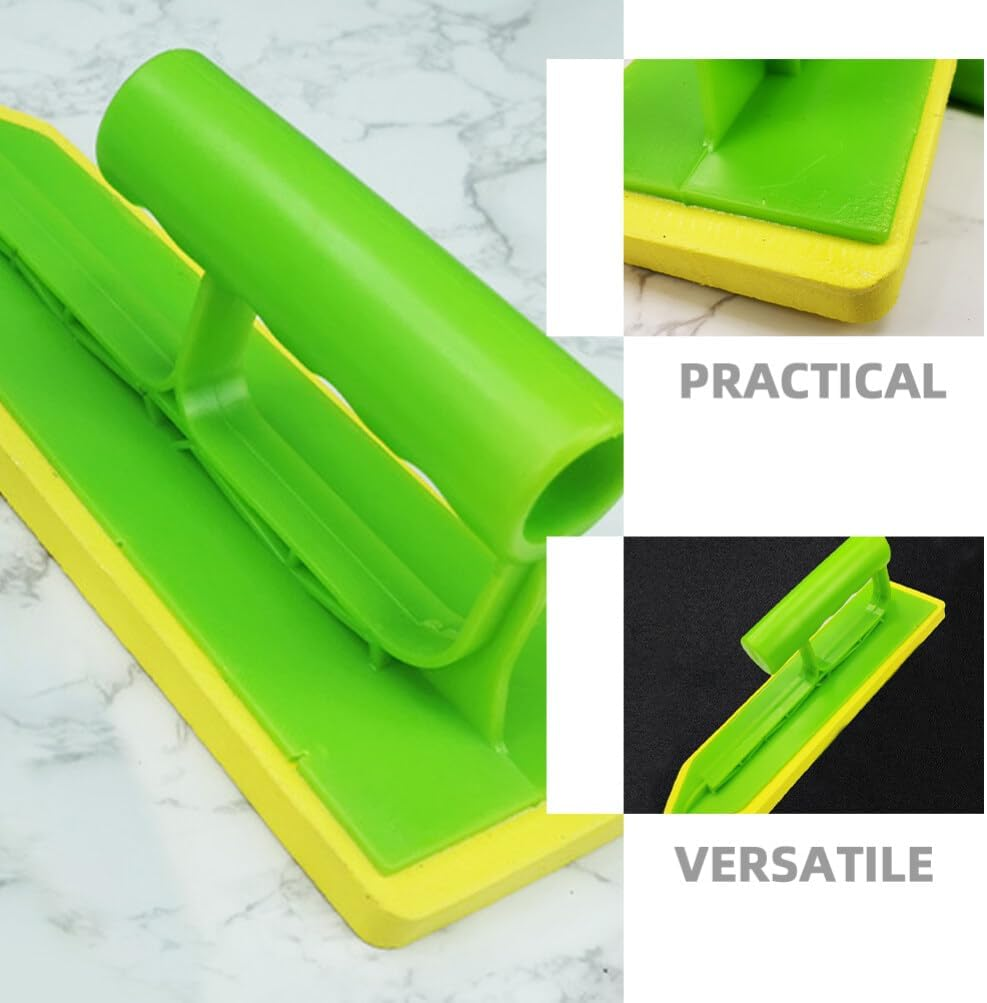 HOMSFOU Rubber Sponge Grout Float Tool Handheld Caulking Trowel for Tile Grouting Durable Portable Grout Tool for Floor Mosaic Tiles Comfortable Grip Design image number 6