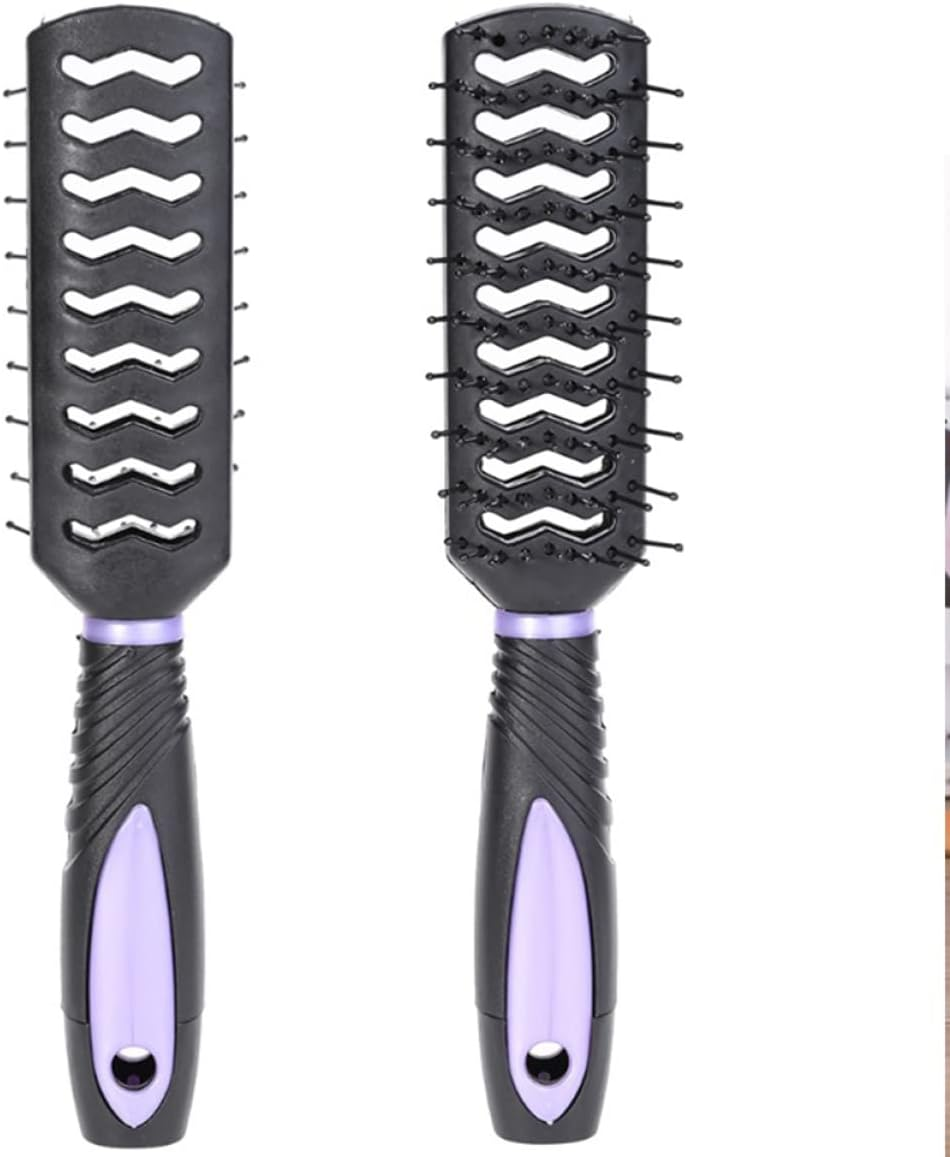 ERINGOGO 5Pcs Professional Hair Salon Kit Hair Comb Mirror Detangler Brush Mens Hairbrush Styling Tools No Static Compact Easy to Carry image number 3